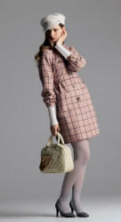 New Look pink windowpane check